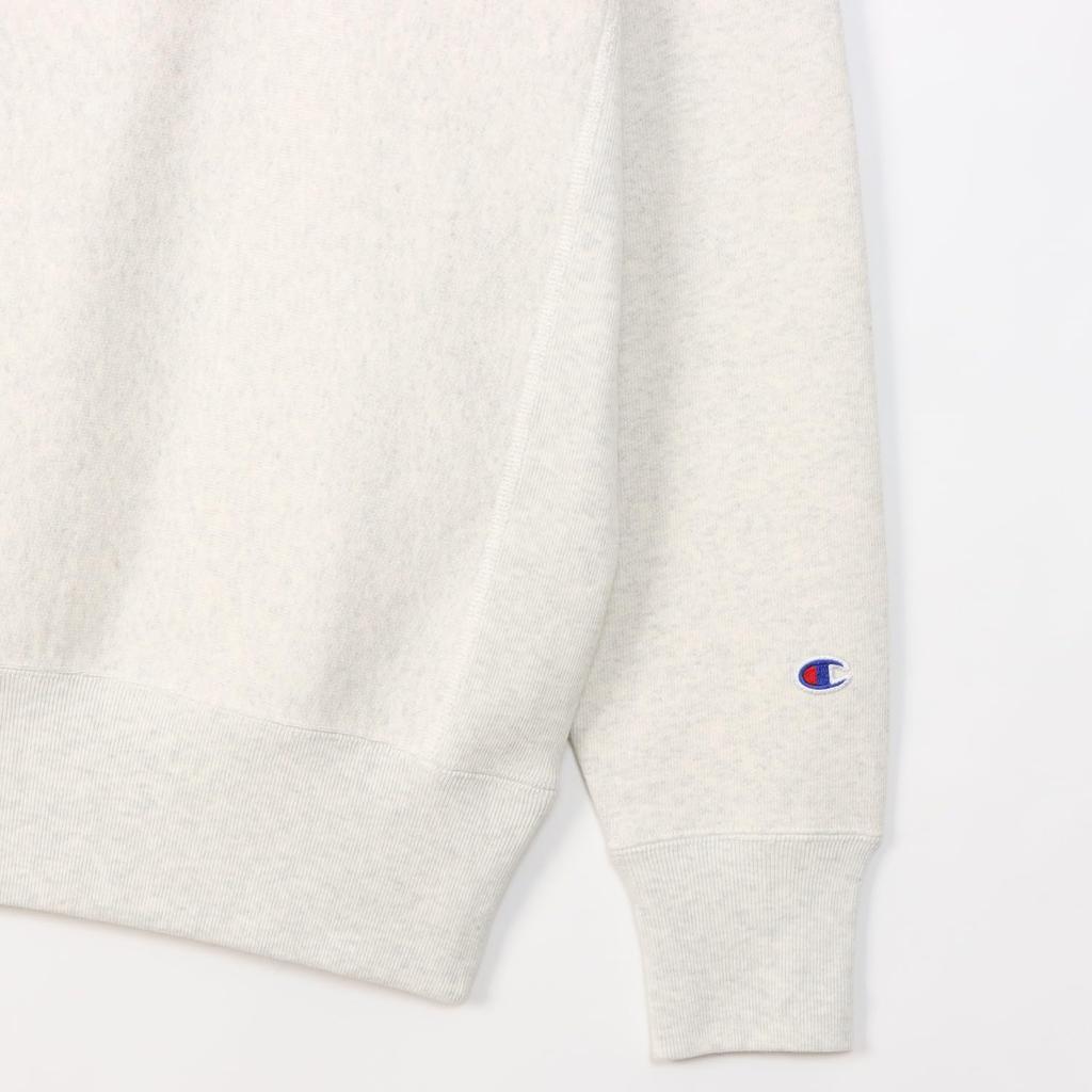Champion Reverse Crew Neck Cotton Size XL Men's Weave® Sweatshirt, 11.5oz USA, Oatmeal, (C3-Y032)