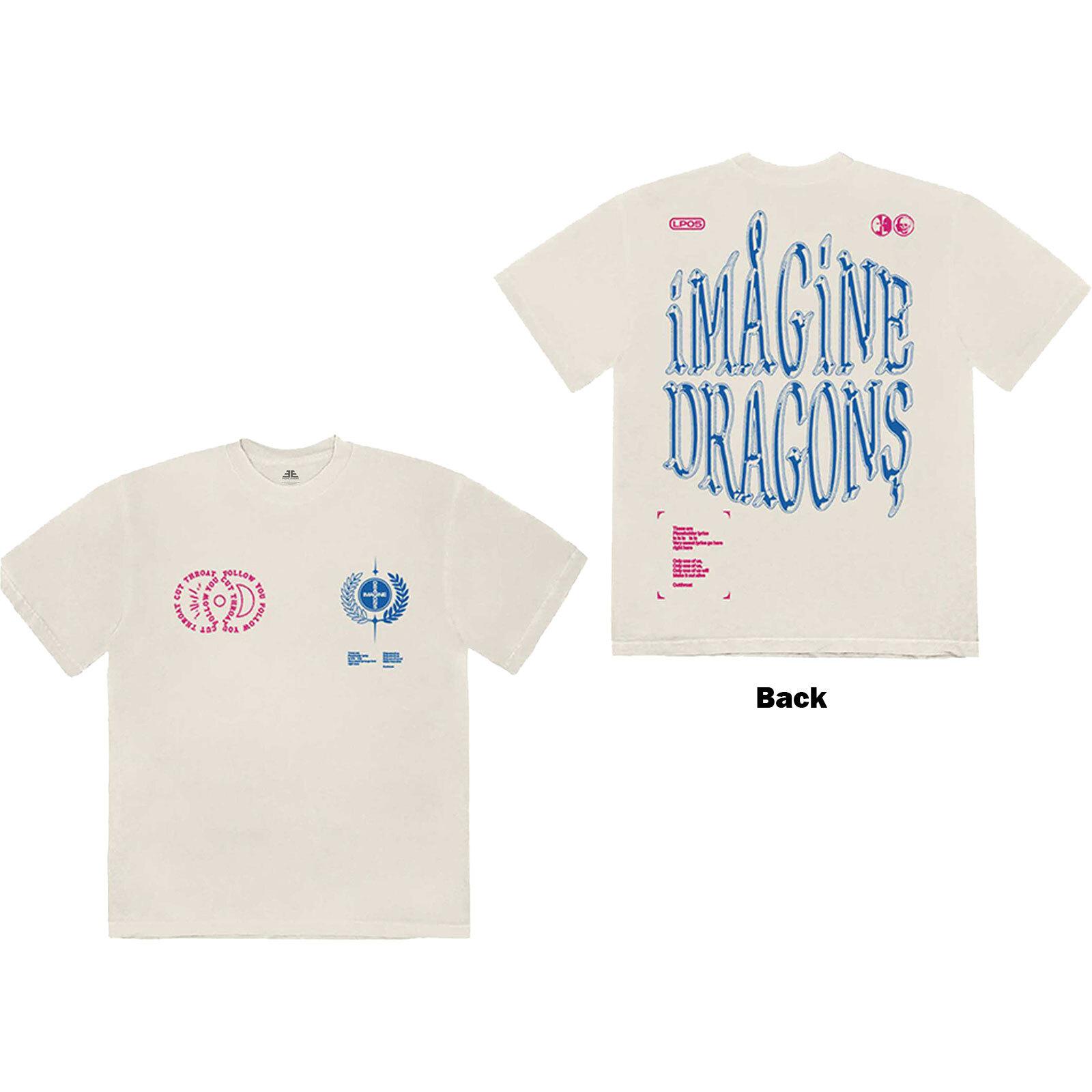Imagine Dragons Unisex T-Shirt Lyrics S