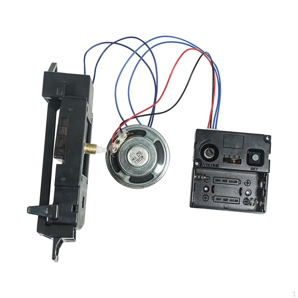 Pendulum Clock Movement Kits Making Replacement Parts Music Box Speaker