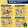 UME-STAR Inner Silencer Silencer Inner Baffle Bike Baffle General Purpose Silencer Bike Silencer (Outer Diameter 50.8mm Length 100mm)