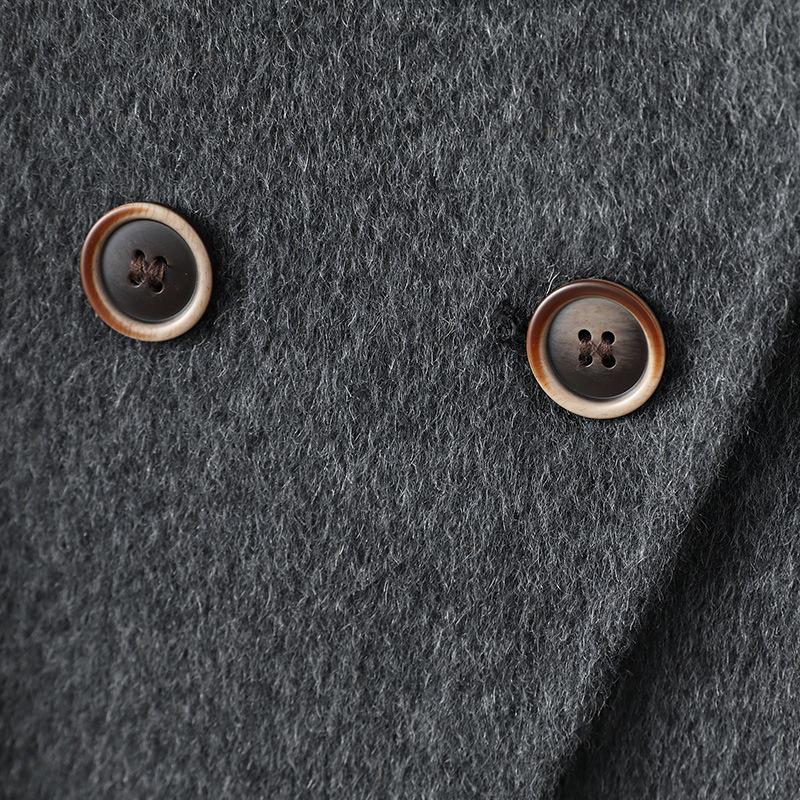 Autumn New Double-sided Wool Coat Women's Short Small Woolen Coat Design Wool Coat