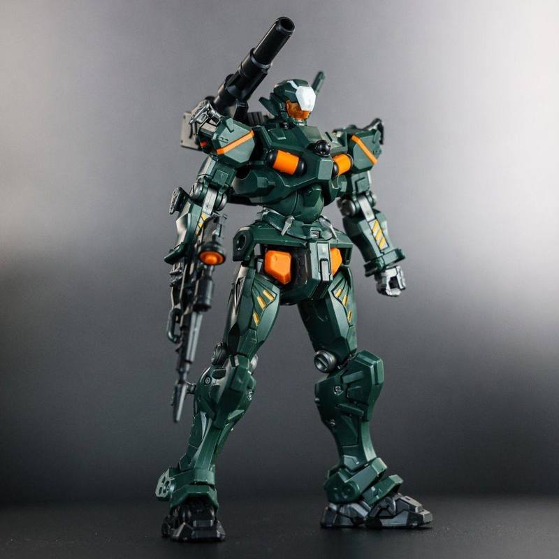 1/144 HG GQ Gquuuuuux Canon Léger Vert Rouge KO Kit de Modèle à Assembler Figurines Mecha Décoration de Bureau Poupée Statue de Collection Cadeau