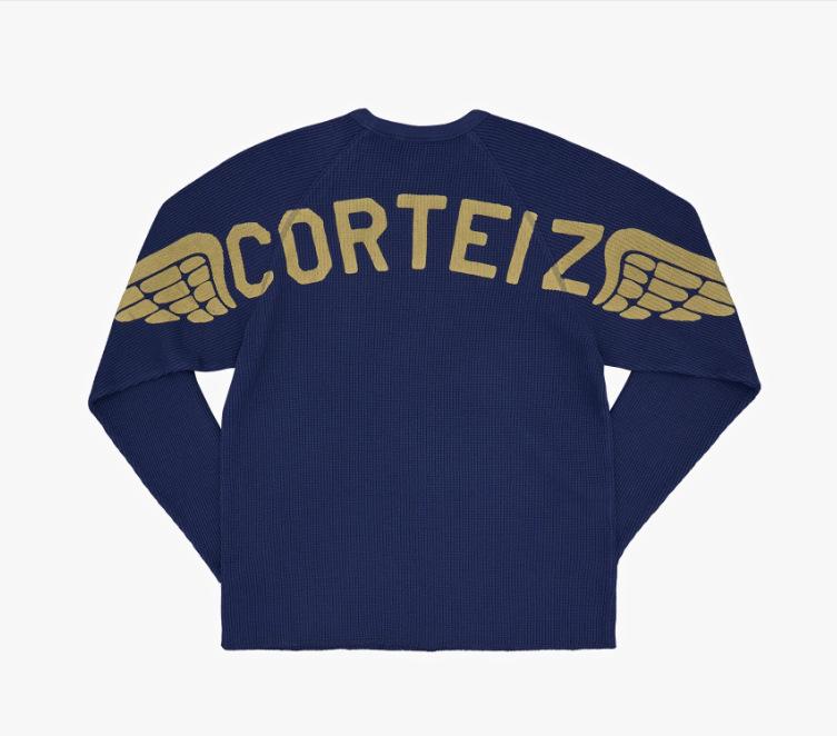 Corteiz Trendiger Woll-Reißverschluss-Cardigan - Amerikanischer Retro Street Hip Hop Unisex Jacke