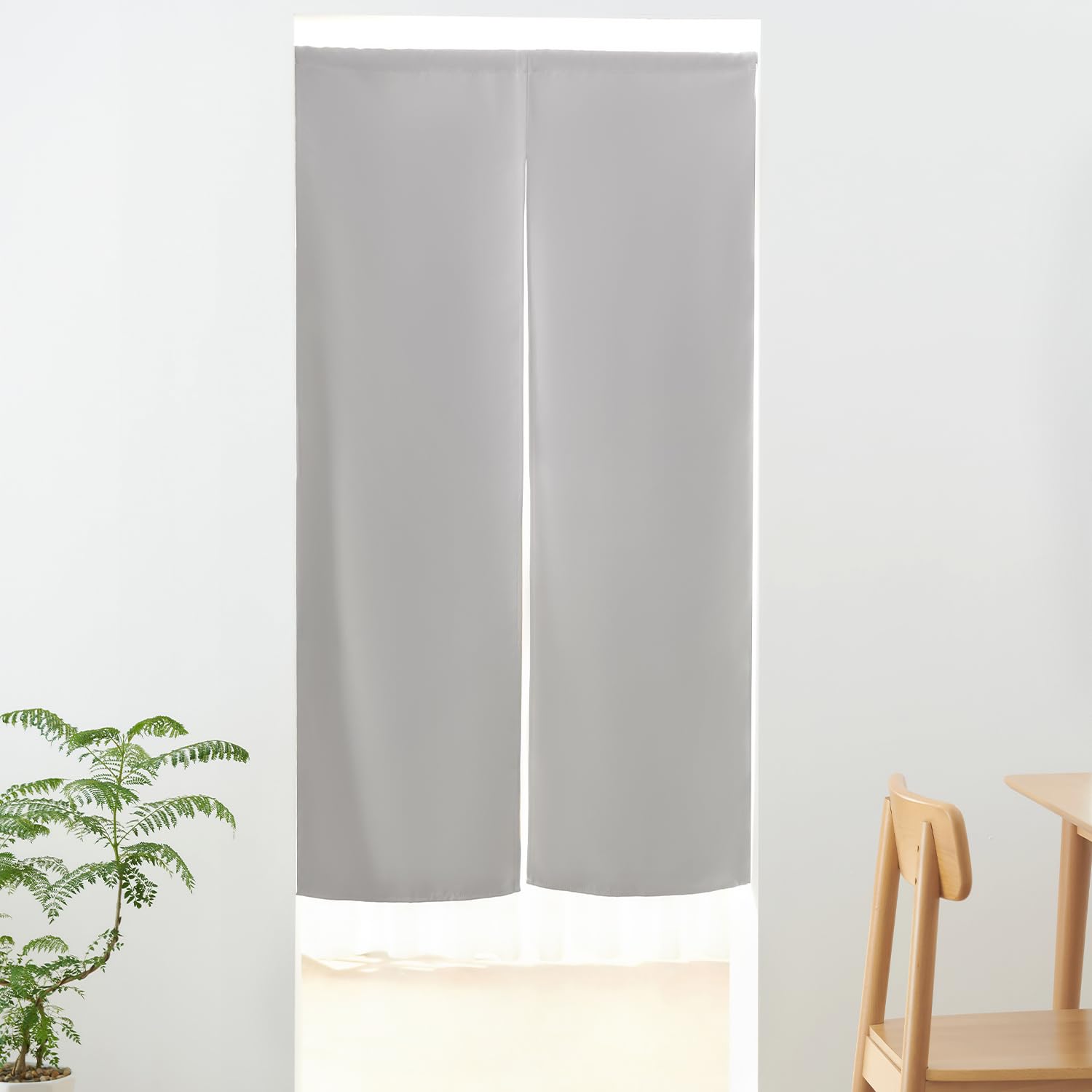 

Kumori Blackout Noren Curtain light Partition Heat Energy Privacy Door Living Shoji Japanese Long wide x 170cm 1 Light (99.99% blocking), Curtain,
