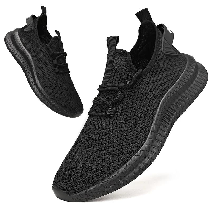 Fashion Summer Mesh Walking Sport Tenis Shoes Breathable Casual Shoes Lightweight Men Running Shoes Classical Fashion Anti Slip Sneakers