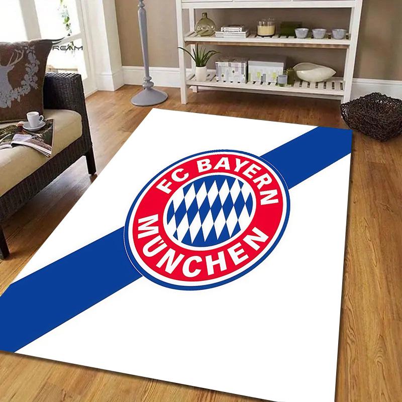 Millwall Football Club Flannel Pattern Square Carpet,Area Rug,Carpet Rug for Living Room Bedroom Sofa Playroom Decor,Non-slip Floor Mat