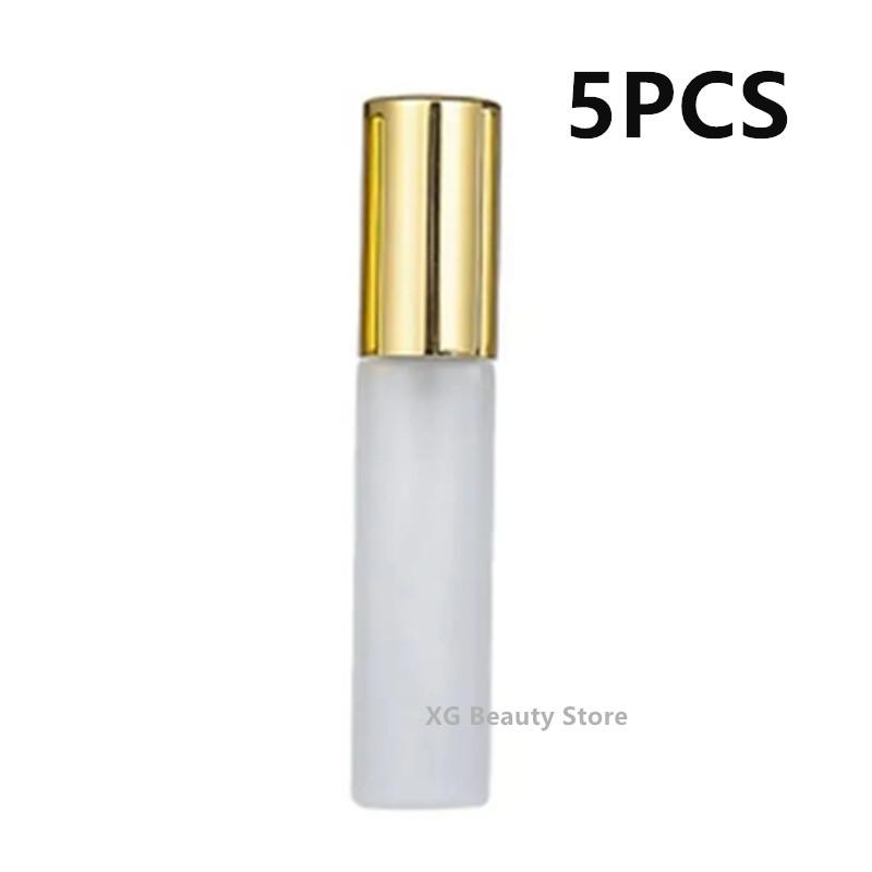 

5/10/50/100 шт. Флаконы для пробников из матового золотого стекла, косметическая тара, бутылка-спрей, многоразовая бутылка, флакон-атомайзер для духов