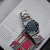 NEW model HYAKUICHI 101 38mm 20 ATM water resistant sweep seconds diver's watch ceramic bezel non-date wristwatch deep aqua men's women's unisex