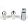 OMP-Set Nuts OMP 7075 40 Mm M14 X 1.50 20 Pcs Silver