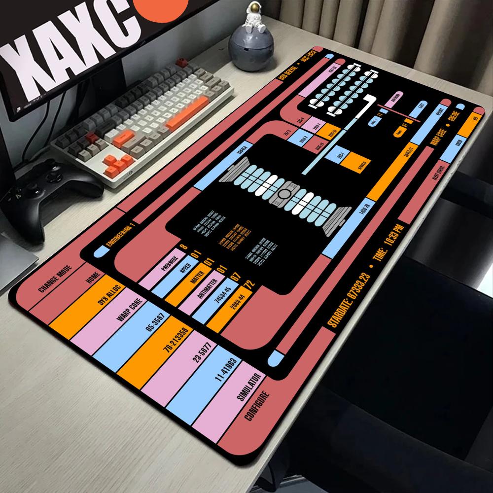 Sci Fi Console Display Table Mat Jumbo Gamer Mouse Pad Laptop Pad Computer Accessories Game Room Decor Sci Fi Gifts