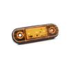HAKITO 8x/10x 12V 24V 3 Car External LED Side Marker light Warning Light Turn Signal Brake Trailer Truck Lamp Clearance light