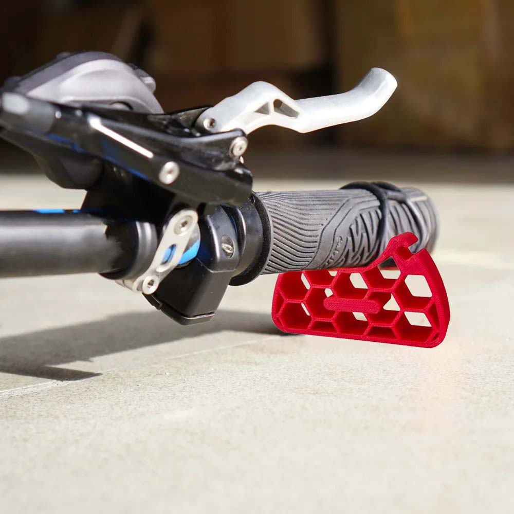 2PCS Clip On Bike Handlebar Stand for Stabilizer with Resistant Plastic and Rubber Pads Fits 29 to 34MM MTB and E Bikes