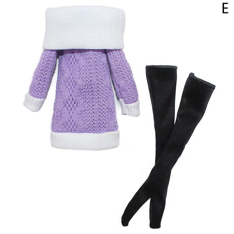 1 Set 30cm Puppenkleid Winterkleid Set Puppen ankleiden Puppengeschenk 1:6 Puppenkleid