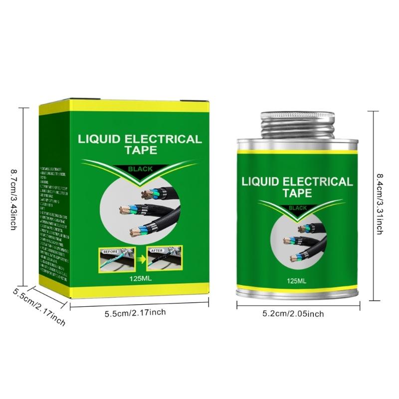 Waterproof Liquid Electrical Tape Quick-drying High Temperature Resistant Glues