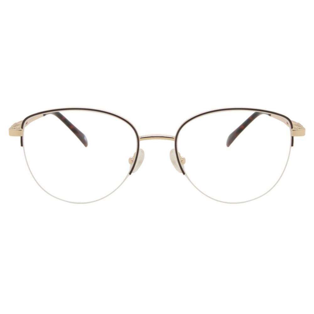 

Full Rim Cat Eye Brown Gold Smartbuy Collection Yasin 898b Fashion Women Eyeglasses Brown Gold/54