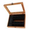 Miniature Bookshelf Ornament Creative Solid Wood Plastic Anxiety Bookshelf for Rooms Desktop Decoration