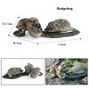 Oenux Simulation Wild Jungle Forest Animals Hedgehog Model Action Figures Cake Topper Party Favor Cute Education Kid Toy Gift