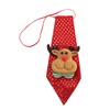 Santa Claus LED Christmas Tie Kawaii Christmas Tie Car Ornament Dog Chrismas Ties  Living Room