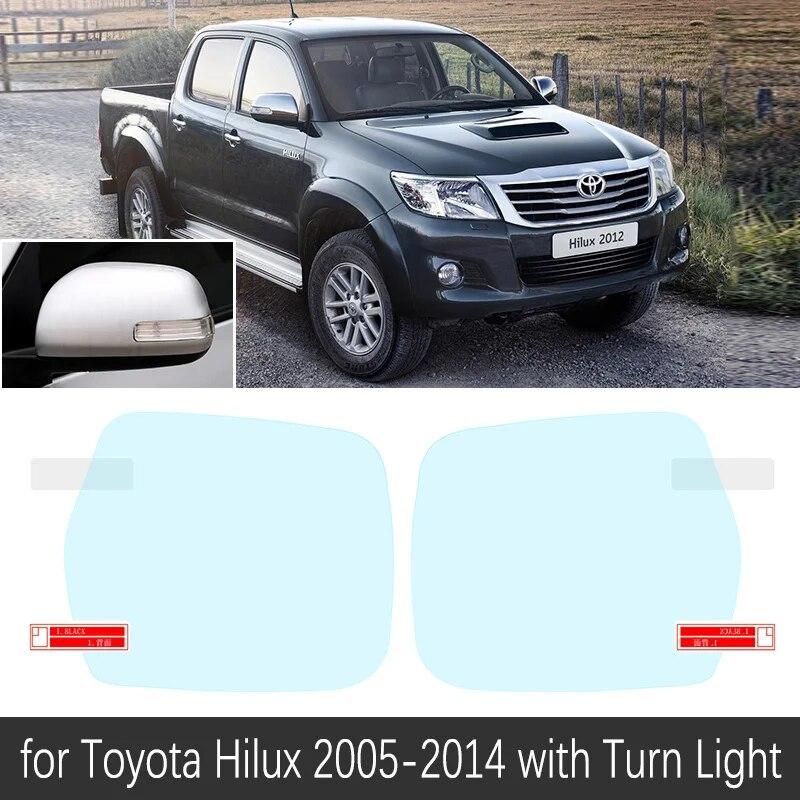 Full Cover Anti Fog Rainproof Film for Toyota Hilux 2005~2014 AN10 AN20 AN30 SR5 VIGO Revo Rearview Mirror Protective Film 2013