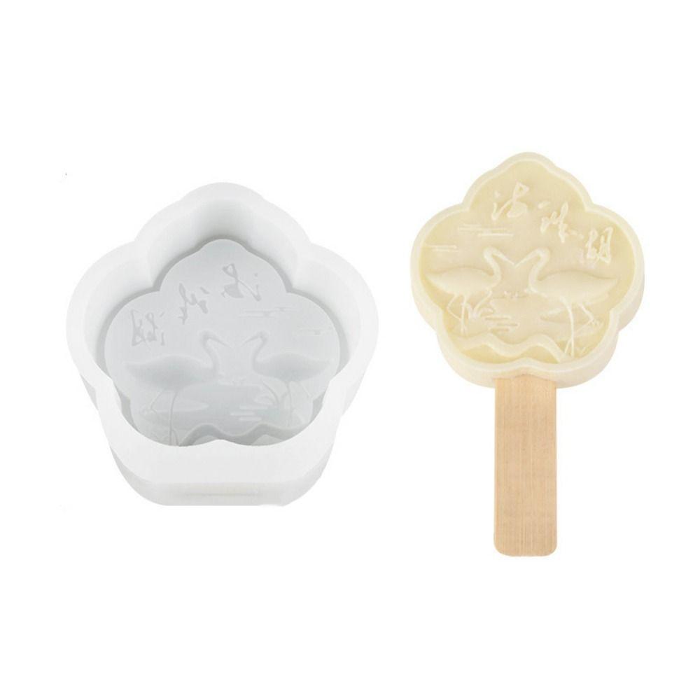 Silicone Popsicle Silicone Mold Soft Popsicle Ice Tray Ice Cube Mold  For Ice Cream Pudding Jelly