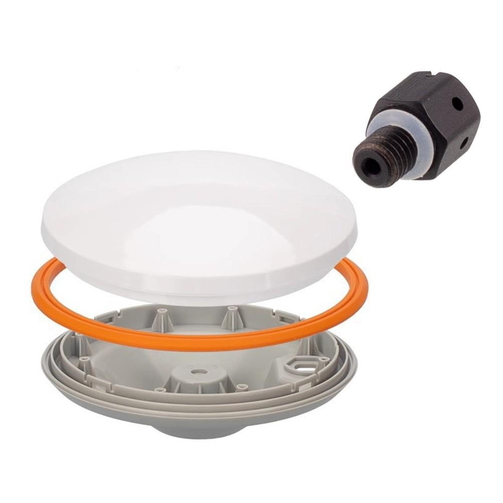 

Outdoor UV Resistant Plastic GNSS Antenna Shell GNSS Antenna Housing orange