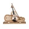 Tsukurundesu® 3D Wooden Puzzle Ornament Series (Violin) with Japanese Instructions