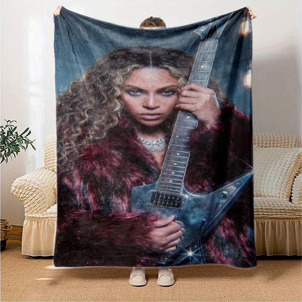 Beyonc Blanket, High quality Comfortable for All Seasons, Home Decor, Warmth and Comfort