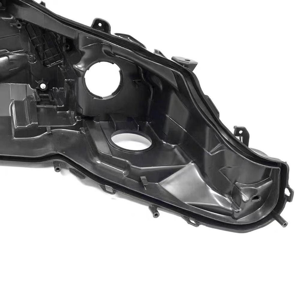 Compatible Black Plastic Rear Headlight Cover for 2018-2020 Toyota Camry