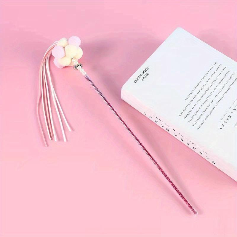 New Rip Cat Stick Flexible Fishing Rod Cat Toy Fun Cat Stick Catchers Toy Cat Must-have