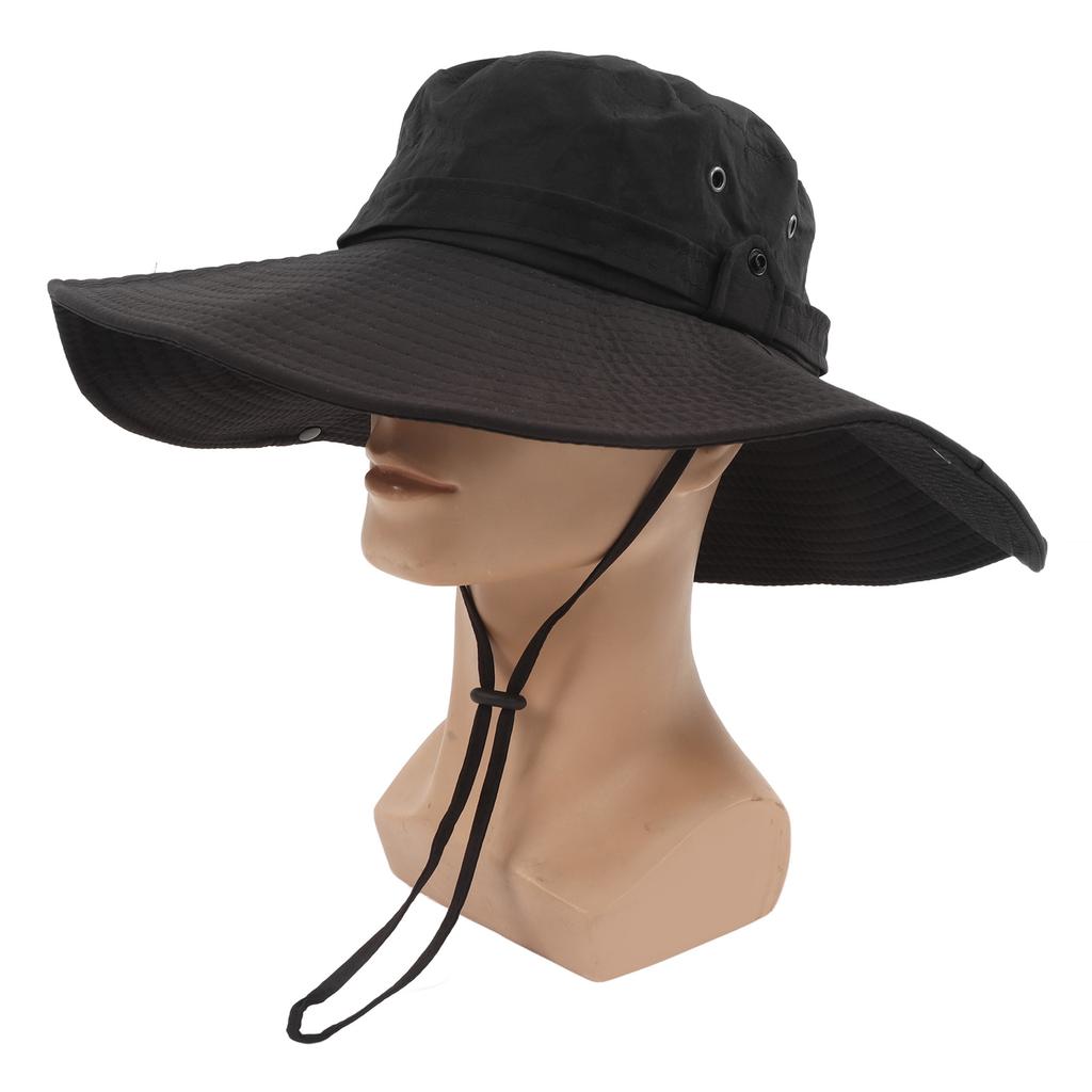 Fishing Hat Over UPF 50 UV Waterproof Versatile Wide Brim Bucket Hat for Outdoor Fishing