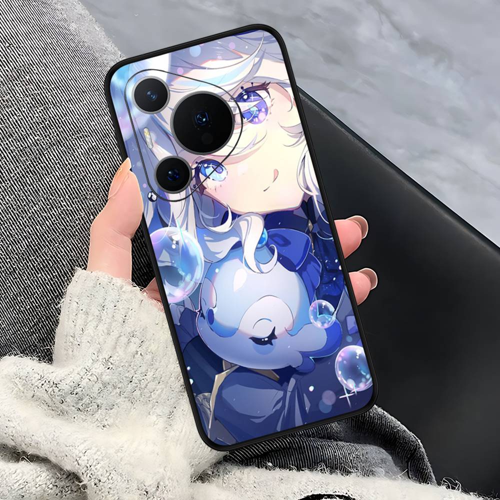 Genshin Impact Furina Phone Case For Huawei P 8 9 10 20 30 40 50 Pro Lite Psmart Honor 10 Lite 70 Mate 20lite