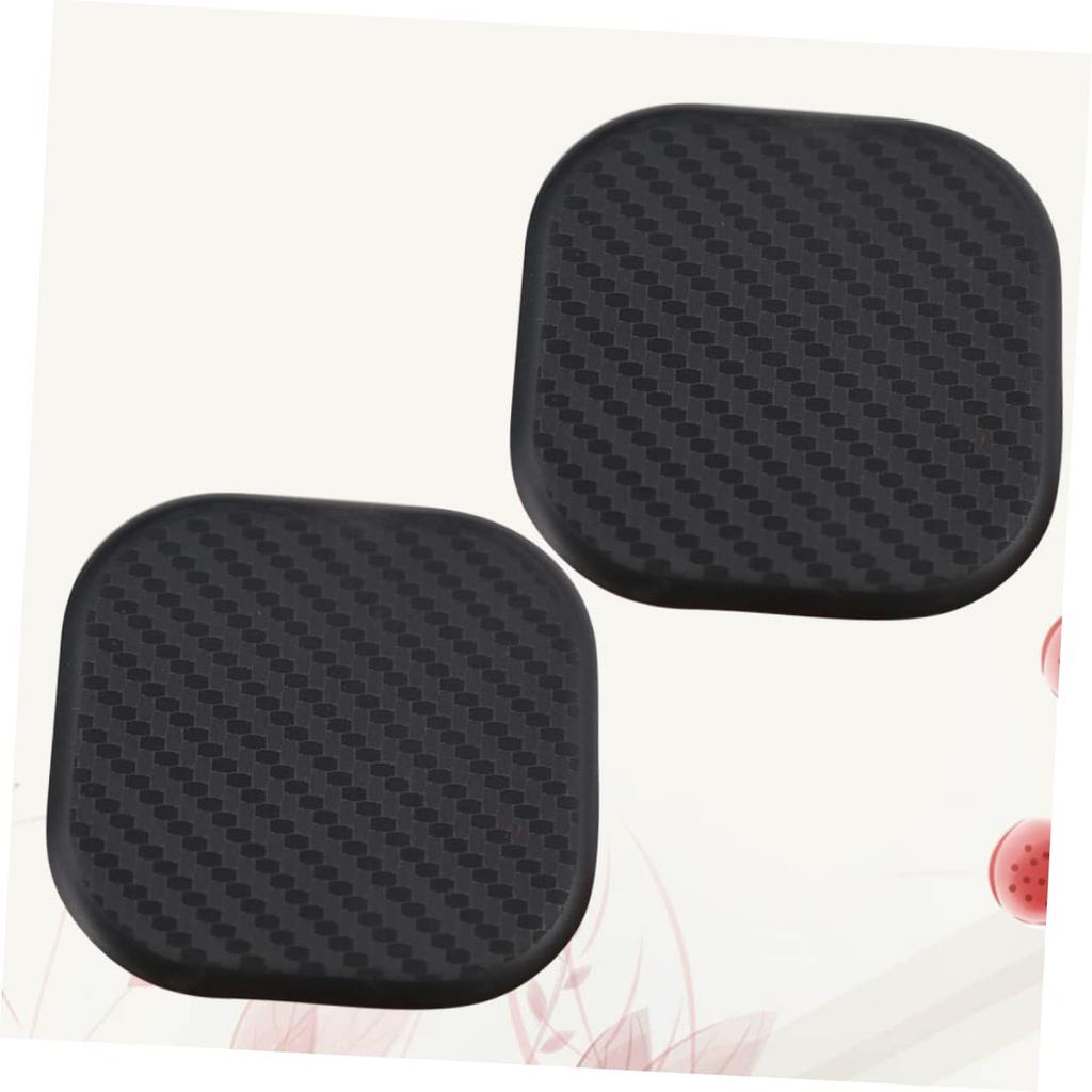 ABOOFAN 4pcs Car Coaster Cup Holder for Drink Travel Decoration Silicone Coaster Car Cup