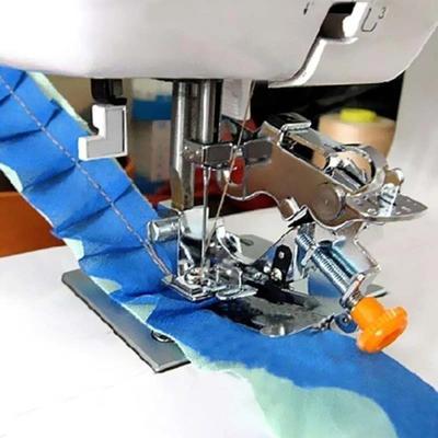 1 Pcs Home Multifunctional Sewing Machine Accessories Fabric Pleating Presser Foot Freely Adjustable Machine Universal