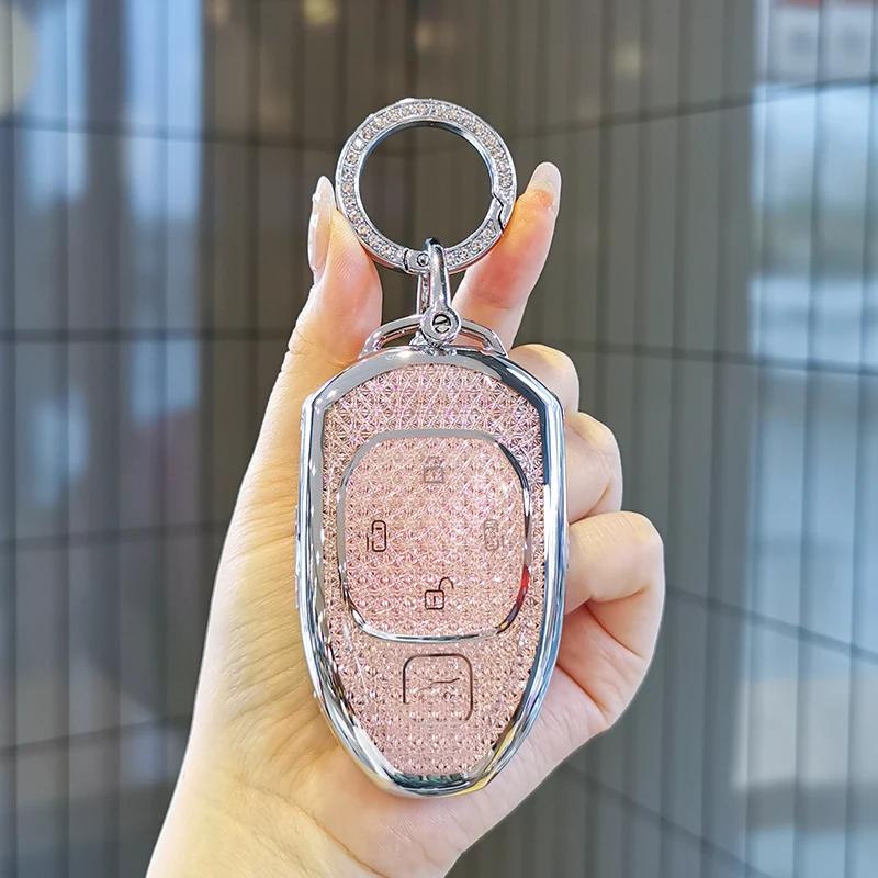 

Suitable for GAC Trumpchi Empow keycase M8 GS3 emkoo GS8 M7 GM8 E9 ES9 keycover keyshell keychain