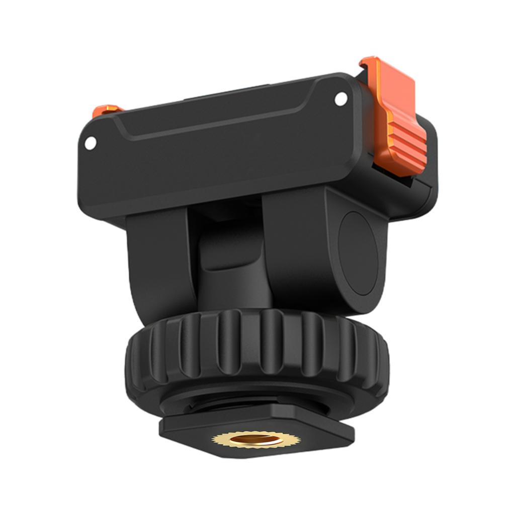 Magnetic Quick Release Cold Shoe Mount for DJI Action 5 Pro 4 3 Lightweight Aluminum Alloy Claw with 1 4 Inch Screw