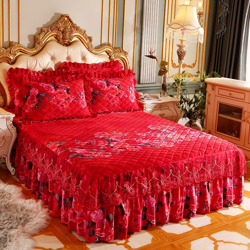 Высококачественная роскошная мягкая юбка-кровать — фото 19