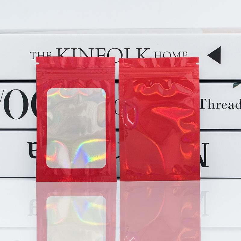 Transparent Self-Sealing Yin-Yang Plastic Jewelry Bag
