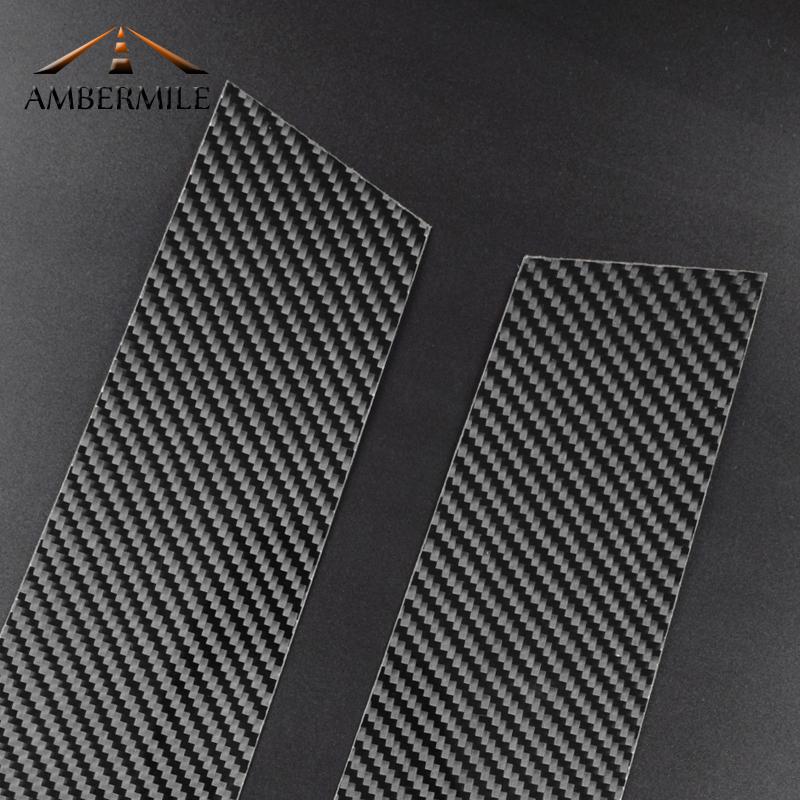 Carbon Fiber B Pillar Window Trim Cover Sticker For Mini Cooper F54 F55 F60 Clubman Countryman Auto Exterior Decor Parts