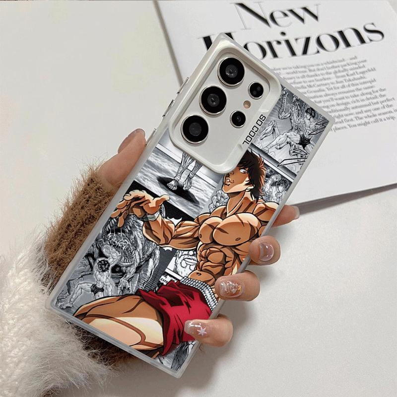 Baki the Grappler Anime Shockproof Phone Case for Samsung Galaxy S26 Edge S25 Ultra S24 FE S23 Plus S21 Cover Anti Fall Fundas