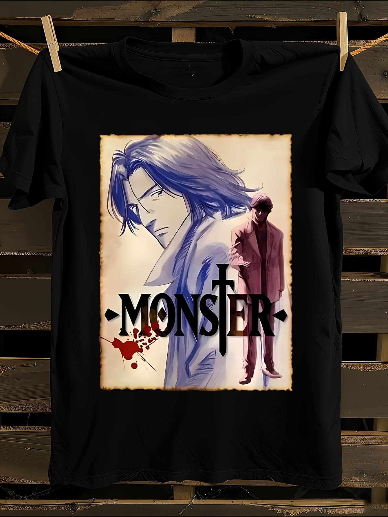 Johan Liebert Monster Anime Tshirt Anime Graphic Tshirt XXL