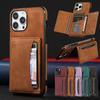 Wallet Leather Multi Cards Holder Phone Case For iPhone 16 Pro Max 15 Plus 14 13 12  Mini 11 XR X XS Se 2022 Shockproof Cover
