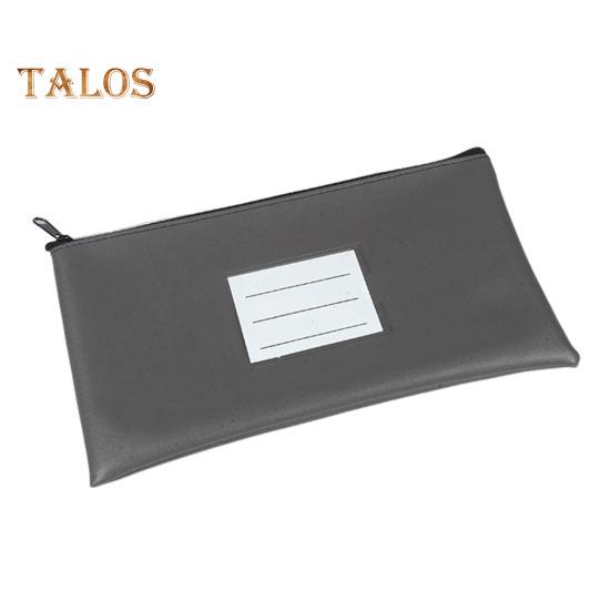 

Банковский кошелек Сумка на молнии Застежка-молния Карманы из искусственной кожи Карман для хранения наличных Карты Ключи Сумка для хранения канцелярских принадлежностей темно-серого