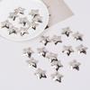 Y2K Spicy Girl Pentagram Silver Hair Clip - Versatile BB Clip Hair Accessory