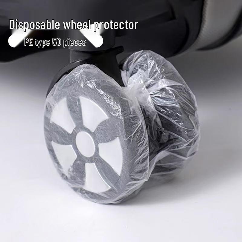 Disposable Dustproof Travel Suitcase Wheel Cover