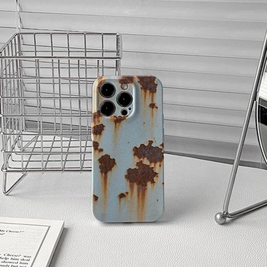 Rusty Phone Case 16 Pro/16/15 Pro for IPhone Slim Hybrid Shockproof Cover Anti-Scratch