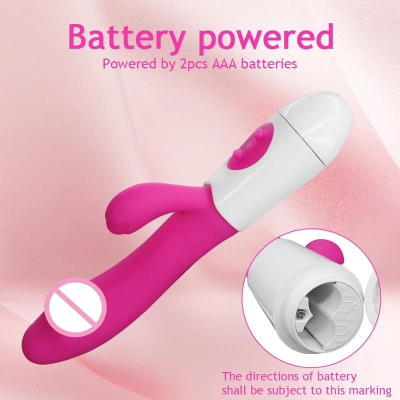 Realistic Dildo Rabbit Vibrator for Women G Spot Clitoral Stimulator 10 Mode Female Masturbator Adult Sex Toys Sexual Wellness