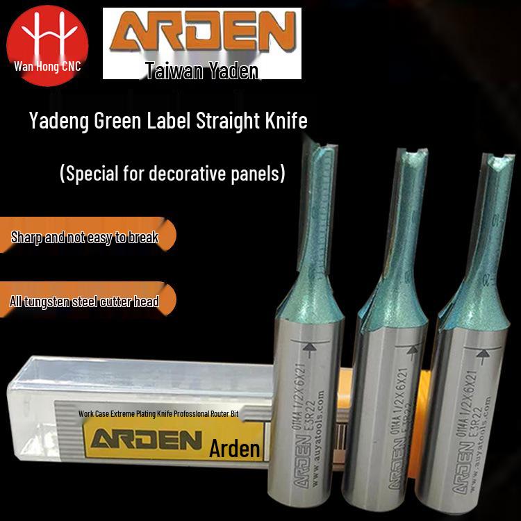 Yadeen Alloy CNC Grooving Cutter: Woodworking Tool for Particleboard Engraving & Milling