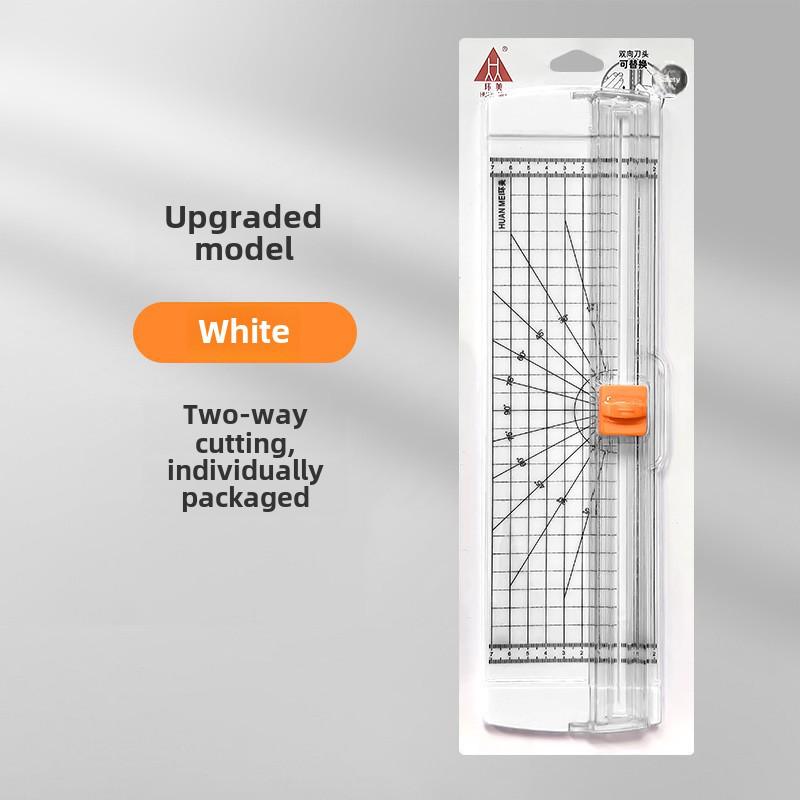 Huanmei A4 Mini Ghilotină de Hârtie Bidirecțională pentru Studenți și Fotografii