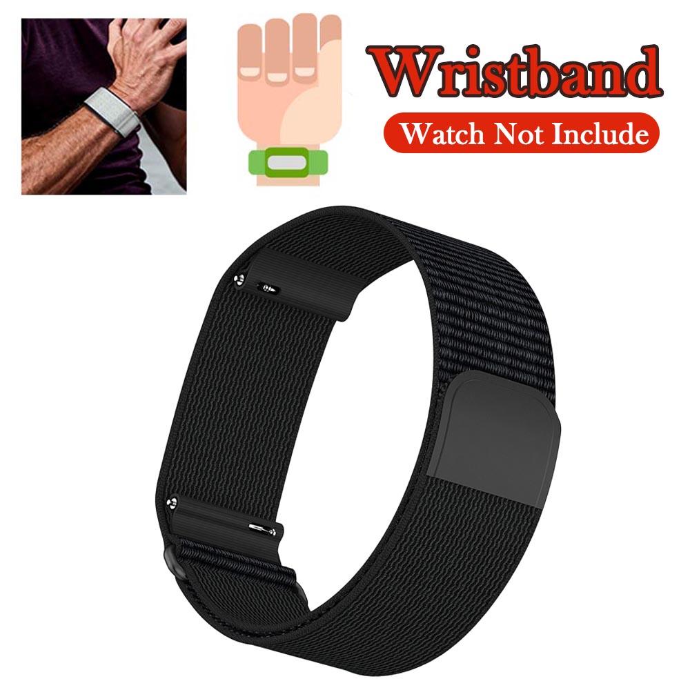 Kompatibel mit Amazfit Helio Handgelenk-/Armband Verstellbare Schlaufe Nylongeflecht Atmungsaktives Sportarmband Zubehör für Amazfit Helio