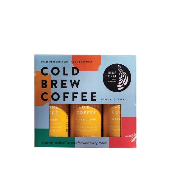 Blue Tokai Coffee Roasters Classic Light Cold Brew Can 250ml | Ready to Drink Coffee | 100% Arabica Beans | Pack of 6 (250 ml x 6) 1500ML